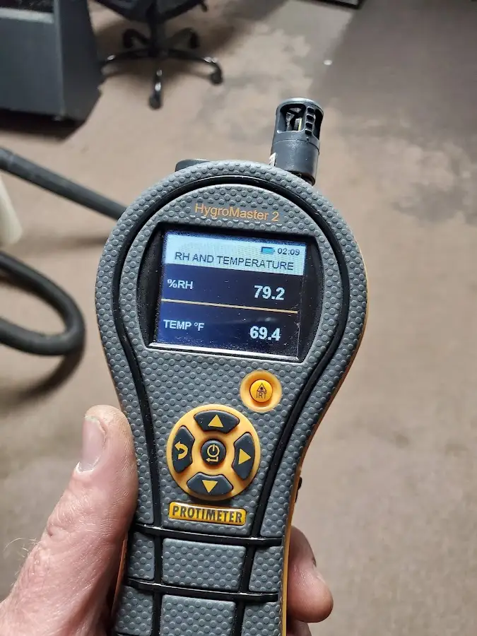 Moisture meter humidity assessment for Mold Remediation & Removal in East Hanover